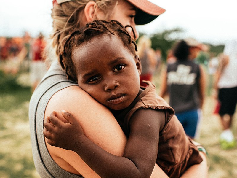Person Holding a Child 1